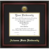 Arizona State University Gold Embossed Medallion Diploma Frame