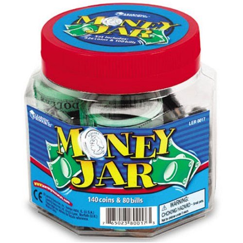 Learning Resources Money Jar - Set of 220