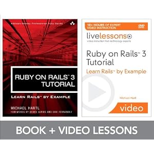 Ruby on Rails 3 Tutorial LiveLessons Bundle: Learn Rails by Example