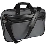 Kenneth Cole Reaction 17.3-Inch Top Zip Laptop Case Portfolio Grey