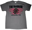 Tim McGraw Fire Wheel Men's Grey T-shirt
