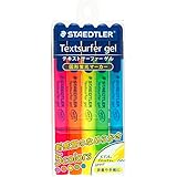 Staedtler Gel Highlighter Textsurfer Gel 5 Color Set (264 PB5)