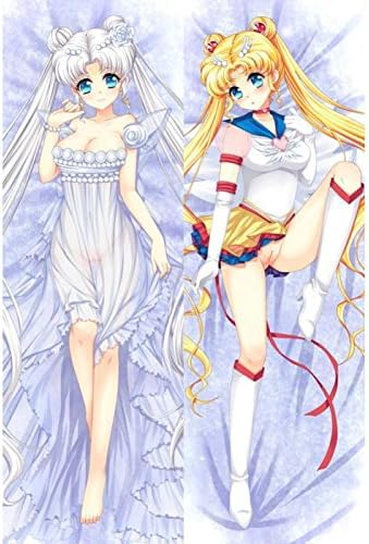HotPillow Anime Cartoon Sailor Moon Peachy Poly Microfabric Double Sized Sexy Dakimakura Hugging Pillow Case Cover No.T Ay5