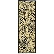 Patio Indoor Outdoor All Polypropylene CY2961 Sand 2' 4"x 9' 11" Rug