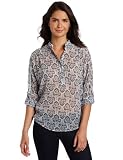 Kut From The Kloth Women's Shani Printed Chiffon Top
