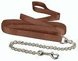 Hamilton 1 Single Thick Nylon Horse Longe Line with Snap 26 Feet with 24 Chain, Brown 51XoawTtnDL. SL160 Hamilton 1 Single Thick Nylon Horse Longe Line with Snap 26 Feet with 24 Chain, Brown