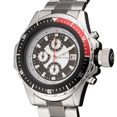 DE'TOMASO Herrenarmbanduhr Titan black Chronograph G-35005A-SW