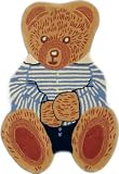 Chinese Acrylic Teddy Bear Rug Boy 3'x2' (91cmx61cm)