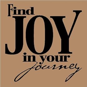 Find joy in your journey vinyl wall art decals sayings words lettering quotes home decor
