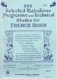 cover of 335 Selected Melodious Progressive and Technical Studies for French Horn (Book1)