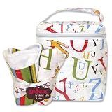 Trend Lab Dr Seuss ABC Bottle Bag and Bib Set