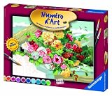 Ravensburger - 28674 - Loisir Créatif - Dessins - Peinture par numéro - Bouquet de roses