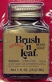 Review Amaco  / Exterior Brush-on Metallic Leaf Finish - Brass Gold