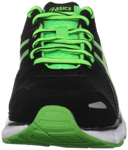 Asics Men's Gel Zaraca Black/Apple Green/White Trainer T2F3N 9070 12 UK