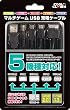 (DSL・Dsi・PSP・PSPgo用) マルチゲームUSB充電ケーブル