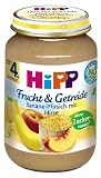 Hipp Banane-Pfirsich mit Hirse , 6-er Pack (6 x 190 g) - Bio