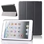 ForeFront Cases� New iPad Mini Leather Case Cover / Stand For New APPLE IPAD MINI / New Generation iPad mini with Magnetic Auto Sleep Wake Function (BLACK)