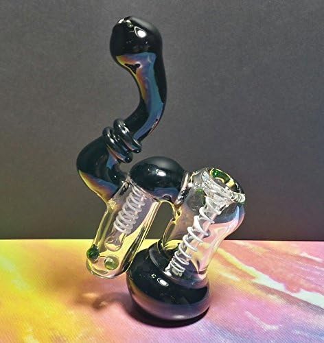 5" Colorful Glass Bubbler