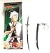Bleach Keybuckle Sword Keychain - green handle