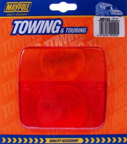 Maypole Spare Lens For Mp17 Rear 4 function Combination Lamp for towing and caravan touring