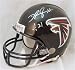 Deangelo Hall Autographed/Hand Signed Atlanta Falcons Riddell Mini Helmet