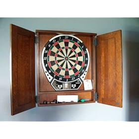 Arts and Crafts Style Mission Style Dart Board Cabinet by Craftsmen Hardware