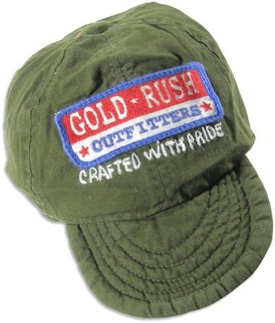 Gold Rush - Little Boys Baseball Cap, Olive 21160-Small