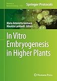 In vitro embryogenesis in higher plants