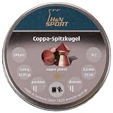 HandN Sport Copper Point .22 Pellets Qty 200