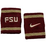 Nike - Nike Florida State Seminoles (FSU) Elite NCAA Team Logo Wristbands