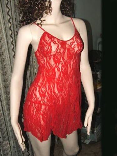 Sexy Plus Size Lingerie chemise Dress XL-1X-2X One Size