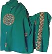 Wrap and Shawl Tribal Embroidered Woolen Accessory 80 x 40 inches (ktds485)