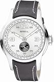 Breil BW0214 Unisex 'Globe' Leather Strap Watch