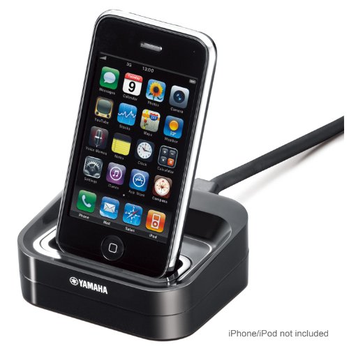 Yamaha Universal iPod &amp; iPhone Dock for The Yamaha RX-V371 - RX-V471 - RX-V571 - RX-V671 &amp; RX-V871 Digital Home Theater Receiver - Docking Station Works with All Apple iPod Touch, iPod Nano, iPod Click Wheel, iPod Classic, iPod Mini MP3 / MP4 Players and iPhones