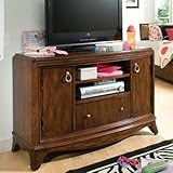 IMAGE OF Lea Elite Rhapsody Wood Media Cabinet in Cherry