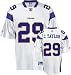 Chester Taylor White Reebok NFL Premier Minnesota Vikings Jersey - Large