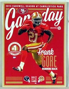 SF 49ers Final Game at Candlestick Gameday Program vs. Atlanta Falcons 