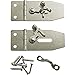 Jewelry Box Hasp w/Swing Latch, Nickel