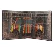 Paul Smith mini car series leather bill fold wallet PS1708
