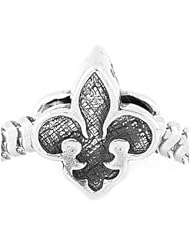 Sterling Silver Reflections Fleur De Lis Bead Charm