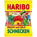 Haribo Fruit & Cola Wheels Gummy Candy