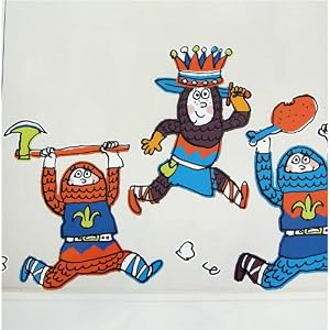 Knights and Dragons Adorable Animated Wall Stickers by Nouvelles Images