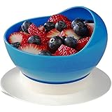 Ableware 745340000 Scooper Bowl with Suction Cup Base, Blue