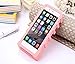 iPhone5C Case, JEPN 3D PINK big letters Silicone Case for the Apple iPhone5C - Powder