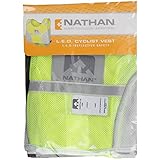 Nathan L.E.D. Cyclist Reflective Vest (Neon Yellow/Grey)