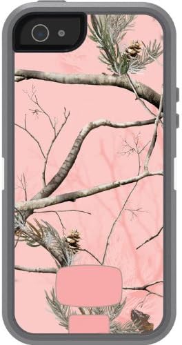 OttoBoss Defendor Real-tree Series Case for iPhone 5 - Retail Packaging (Camo AP Pink)
