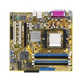 Electronics : ASUS A8V-VM Motherboard - micro ATX - K8M890 - Socket 939 - UDMA133, Serial ATA-300 (RAID) - Ethernet - video - High Definition Audio (6-channel)