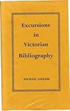 Excursions in Victorian bibliography
