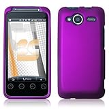 Purple Rubberized Hard Phone Cover for HTC EVO Shift 4G