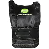 powerwest Gewichtsweste 5kg mit 10 Gewichten, unisize, schwarz